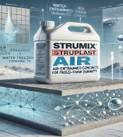 افزودنی‌های هوازا و نقش آن‌ها در دوام بتن در اقلیم‌های سرد