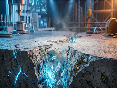 بتن خودترمیم‌شونده (Self-Healing Concrete) چیست؟