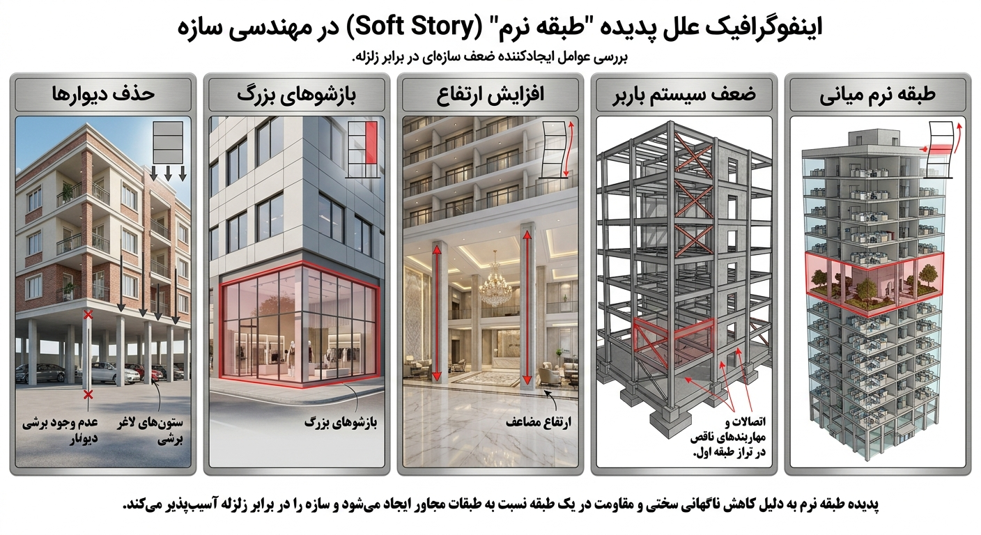 دلایل ایجاد طبقه نرم