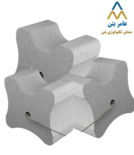 اسپیسر هارد 7.5 بتنی سیم دار 